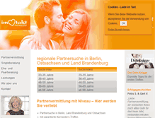 Tablet Screenshot of liebe-im-takt.de